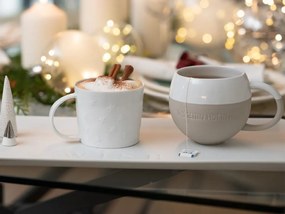 Cana de ceramica bej "IT´S GETTIN"