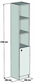 Dulap Trend Walnut