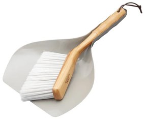 Măturică și făraș Kitchen Craft Living Nostalgia, gri-natural
