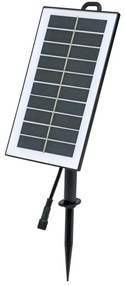 Bandă LED solară 3,7V 2400mAh 5m IP65 Ecolite DX-SOLAR-3000/5M