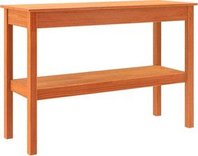 vidaXL Masă de consolă Maro ceară 110 x 40 x 75 cm Lemn masiv de pin