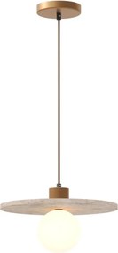 Pendul, Lustra suspendata piatra naturala Lando