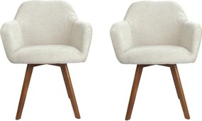 Set - 2 scaune de dining AVENBERG NORD bej