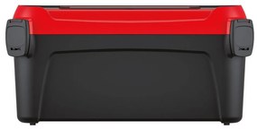 Cutie pentru scule cu maner metalic 50 x 25,1 x 24,3 cm, rosu