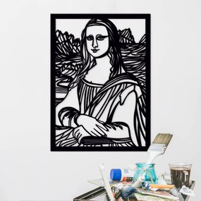 DUBLEZ | Tablou din lemn - Mona Lisa - Leonardo da Vinci
