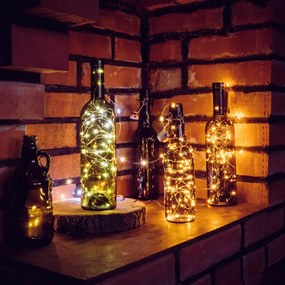 PIPPER | LED luminile decorative pentru sticle
