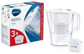 Cană filtrantă Aluna 2,4 l + 3 filtre Brita