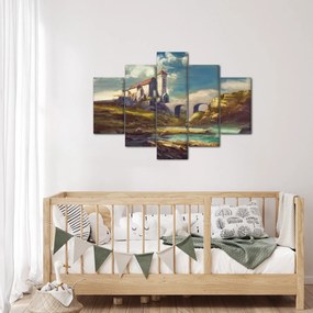 Tablou - Castelul medieval (150x105 cm)