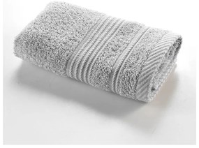 Prosop gri deschis din bumbac din frotir 30x50 cm Tendresse – douceur d'intérieur