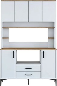 Dulap Jedy Walnut and White