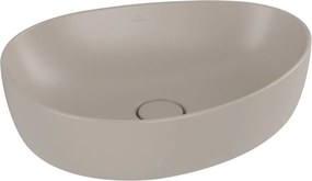 Lavoar pe blat Villeroy&Boch Antao TitanCeram Almond CeramicPlus 51x40 cm