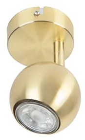 Spotlight rotund retro din alamă - Gissi