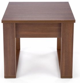 Masuta de cafea Nea patrata nuc inchis L60 cm