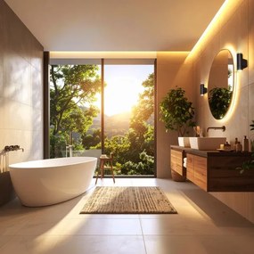 Spot pentru baie Brilagi SELE AQUA 4xGU10/30W/230V IP44 negru