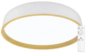 Top Light - Plafonieră LED dimabilă DEKOR LED/51W/230V + DO alb/bej