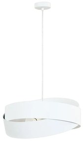 Pendul design modern Tornado II alb 50cm