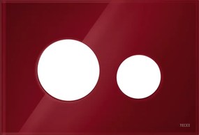 Capac sticla rosu rubin pentru clapeta de actionare TECEloop Rosu rubin
