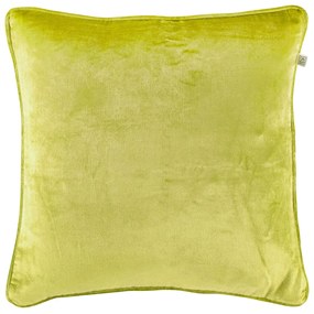 Husa de perna decorativa VELVET 45x45 cm, lime