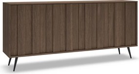 Comodă Flaro 183 cm cu iluminare - stejar Dunin
