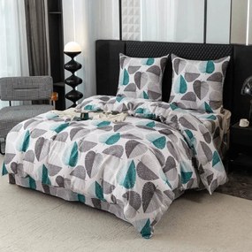 Lenjerie de pat din microfibra PULINA gri Dimensiune lenjerie de pat: 70 x 80 cm | 140 x 200 cm