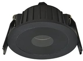 Spot LED incastrabil pentru baie IP54 Ozzy negru