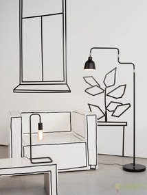 Lampa de masa design modern London negru LONDON/T/B