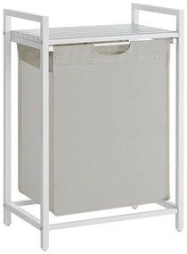 Coș pentru rufe REX alb