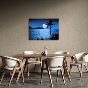 Tablou - Luna deasupra nivelului mării (70x50 cm)