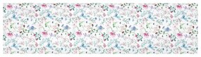 Traversă de masă Mix de flori , 40 x 150 cm