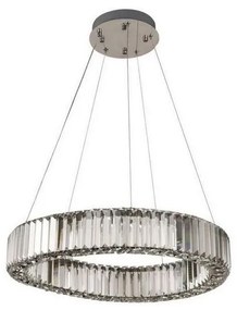 Lustră LED dimabilă pe cablu LED/40W/230V 3000-6500K crom + telecomandă