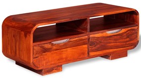 vidaXL Măsuță de cafea din lemn masiv de acacia, 90 x 40 x 35 cm