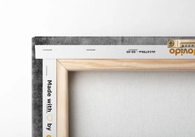 Tablou trandafiri în vază în design alb-negru