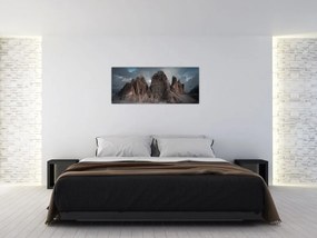 Tablou - Trei Dinți, Dolomiți Italieni (120x50 cm)
