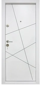 Usa metalica de apartament cu izolatie si vizor Novo Doors First Class NDS11, Deschidere Stanga Dreapta, Dimensiune 200X88 cm, Tabla 12 mm, Kit