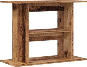 vidaXL Suport pentru acvariu, lemn vechi, 80x35x60 cm, lemn stratificat
