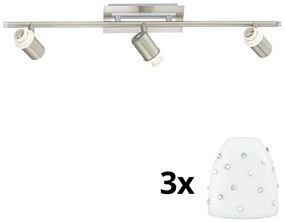 Spot LED Eglo MY CHOICE 3xE14/40W/230V crom/alb