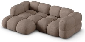 Colțar maro (cu colț pe partea stângă/cu șezlong) Loretto – Cosmopolitan Design