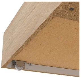 Sertare sub pat în culoare naturală 2 buc. 90x190/140x190 cm Naia – Tvilum