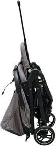 Carucior sport ultracompact pentru copii BABY CARE 311 Transformabil in troller, Spatar reglabil in 3 trepte, Pozitie somn, Gri