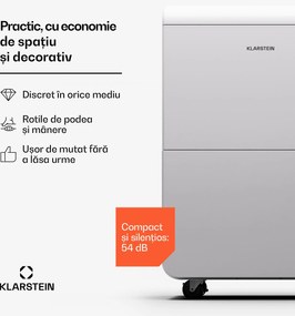 Klarstein DryFy Grand Smart 70, dezumidificator, WiFi, compresie, 70l/24h, 60-90 m²