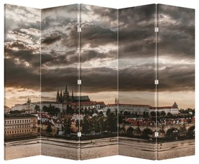 Paravan - Praga înnorită (210x170 cm)