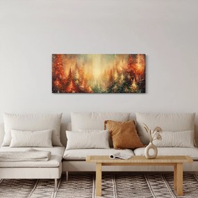 Tablou - Pictura de păduri (120x50 cm)