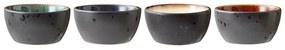 Boluri mici negre 4 buc. pentru servire din ceramică 200 ml Gastro Black/Mix – Bitz