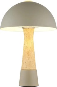 Globo 51070110 - Lampă de masă PAULIN 1xE27ILLU/40W/230V gri
