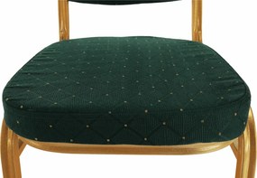Scaun stivuitor,  verde / vopsea aurie, ZINA 3 NOU