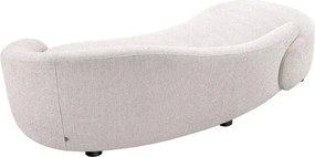 Canapea design LUX cu spatar rotunjit Rivolo, Lyssa off-white