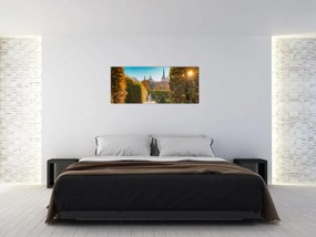 Tablou - Palatul Wallenstein (120x50 cm)