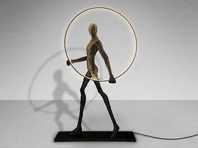 Figurina XXL decorativa / Lampa LED de podea design lux Caminante