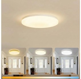 Brilagi - Plafonieră LED MILKY WAY, 24 W, 230 V, 3000/4000/6500 K, Ø 38 cm