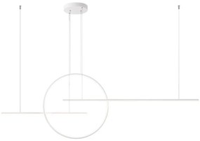 Lustră LED dimabilă pe cablu Redo 01-1734 GIOTTO LED/46W/230V alb